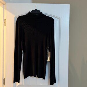 NWT Worthington Long Sleeve Black Turtle Neck